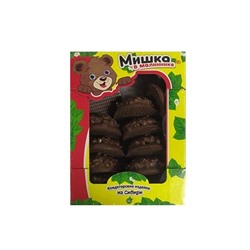 Печенье сдобное Шокко-бум глазированное, Мишуткино счастье (Мишка в малиннике), 500 г.