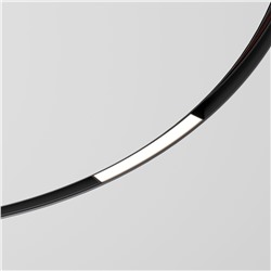Slim Magnetic Трековый светильник для радиусного шинопровода 8W 4200K Planar чёрный Ø1200мм