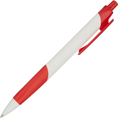Ручка шариковая Attache Symbol,син ст.авт.красн/бел.корп,поднан.лог12шт/уп