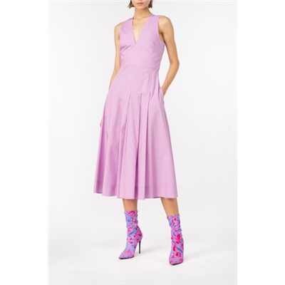 Vestido midi - Rosa