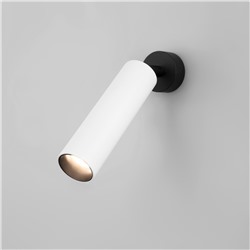 Настенный светодиодный светильник в стиле минимализм
                     Eurosvet  20128/1 LED белый/черный