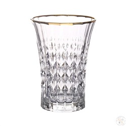 Набор стаканов для воды Lady Diamond золотая полоса 360 мл (6 шт)