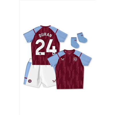 Aston Villa Home Baby Kit 2023-24 - Duran 24 Baby