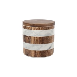 Банка для сыпучих продуктов Wood&Marble, 12х11,5 см, 0,7 л, 63062