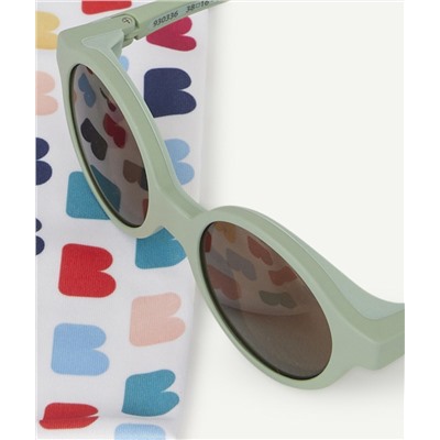 BEABA
LUNETTES DE SOLEIL VERTES SAUGE BÉBÉ 9-24 MOIS