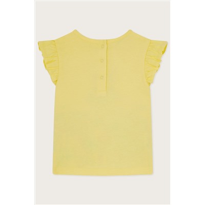 Monsoon Yellow Baby Bunny Top