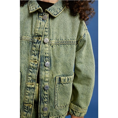 Crop Shacket (3-16yrs)