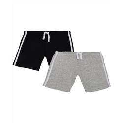 Shorts mit Streifen 2er-Pack, Kiki & Koko