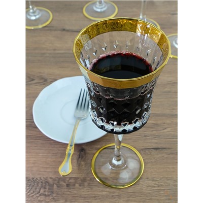 Набор бокалов для вина Lady Diamond Royal 270 мл (6 шт)
