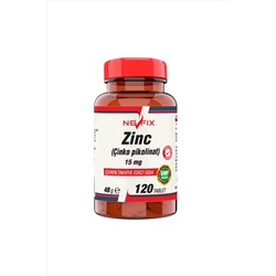 Nevfix Zinc Çinko Pikolinat 15 Mg 120 Tablet