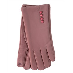 Утепленные женские перчатки, цвет пудра