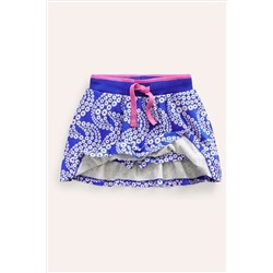 Boden Printed Jersey Skort