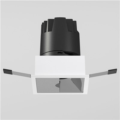 Потолочный светодиодный светильник Inline 10W 4000K белый/хром