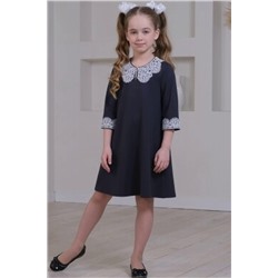Школьное платье для девочки с отложным воротником П-2101-12 col2