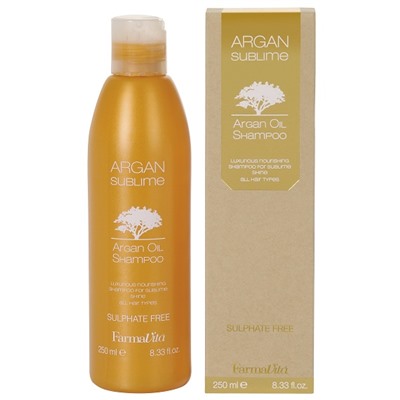 Шампунь с аргановым маслом ARGAN Sublime Farmavita 250 мл