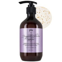 PLU Premium Spa Scrub Body Wash Bergamot Lavender Гель скраб для душа с бергамотом и лавандой