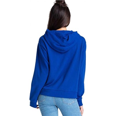 Худи женское W LS ZIP TRU HOODIE SOBLUE