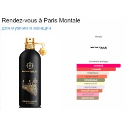 MONTALE RENDEZ-VOUS A PARIS unisex