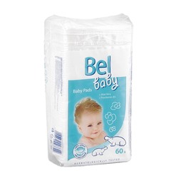 Подушечки ватные детские  Bel Baby Pads 60 шт.  9185611