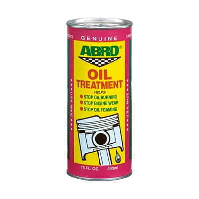 ABRO Присадка в масло мотор Oil Trteatment 443мл (метал.банка)