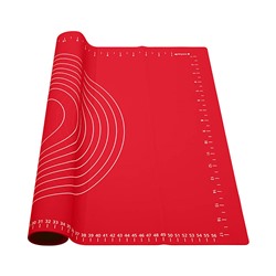 Коврик силиконовый для рукоделия 650 х 450 мм (красный)