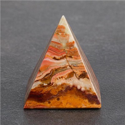 Сувенир «Пирамида», 5 см, оникс