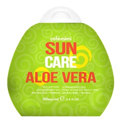 Café Mimi SunCare Гель после загара для лица и тела охлаждающий Aloe Vera 100 мл