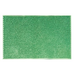 Коврик придверный SunStep Травка, резиновый, 40 x 60 см, зеленый