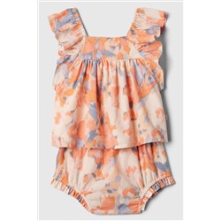 Gap Baby Linen-Cotton Blend Print Outfit Set (Newborn-24mths)