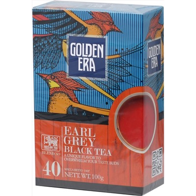 GOLDEN ERA. Earl Grey 100 гр. карт.пачка