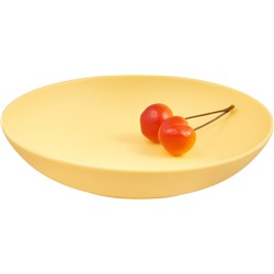 Тарелка квадратная 19 см Жёлтая
