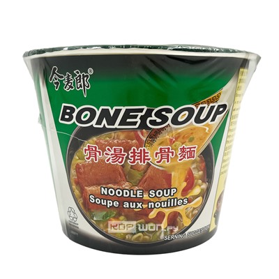 Лапша б/п свиные ребрышки Bone Soup Fan’s Kitchen, Китай, 128 г Акция