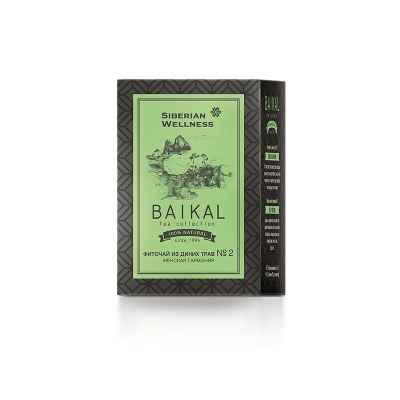 Фиточай из диких трав № 2 (Женская гармония) - Baikal Tea Collection 30 фильтр-пакетов