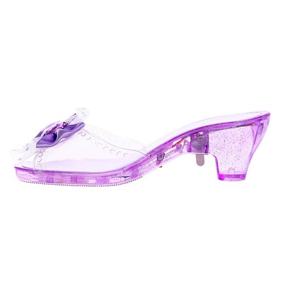 Набор украшений «Туфельки для принцессы», свет, фиолетовый