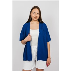 Рубашка женская 0630 - темно-синий (Н)