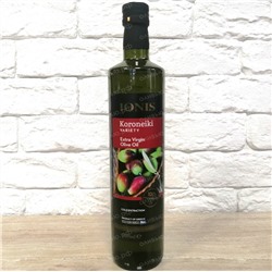 Масло оливковое EXTRA VIRGIN ОДНОСОРТНОЕ (Koroneiki) IONIS 750 мл (Греция)