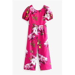 Baker by Ted Baker Pink Floral Jumpsuit