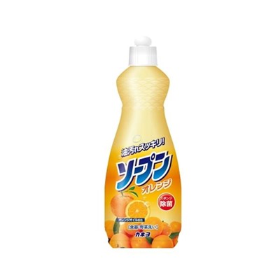 KANEYO Жидкость для мытья посуды «Kaneyo - Сладкий апельсин» 600 мл, дозатор / 20