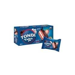 «Tondi», choco Pie клубничный, 180 г