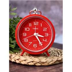 Часы-будильник «Loft», red