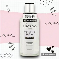 Мужской увлажняющий лосьон "Lucido Drying Lotion" с антибактериальным эффектом без запаха 140 мл