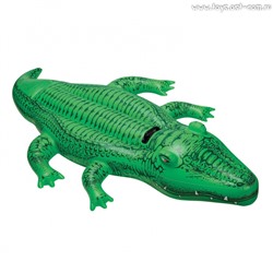 Intex Игрушка надувная 168 х 86 см (66"x34") Крокодильчик