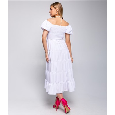 Платье #КТ63088, белый
