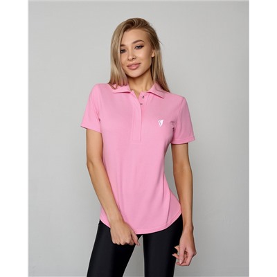 T-Shirt Polo "Baby Pink"