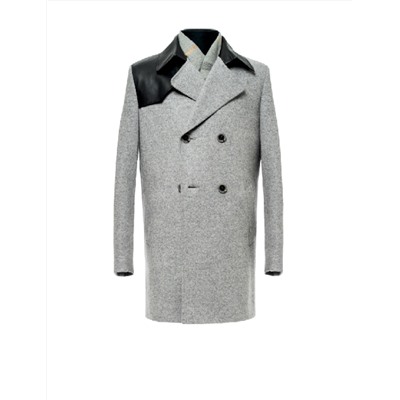 Пальто Elema 1М-11150-1-176 серый