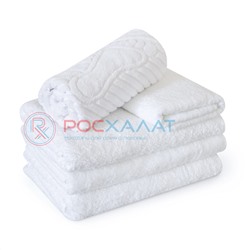 Махровое полотенце без бордюра ПТ-450
