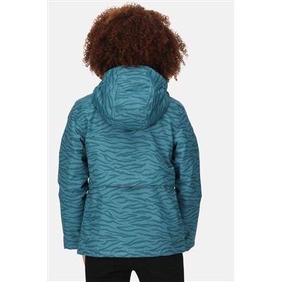 Regatta Kids Blue Bambee Waterproof Jacket