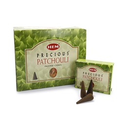 Благовония конусы HEM Precious Patchouli Любимый Пачули уп-12шт