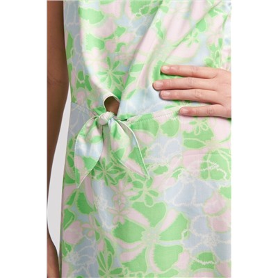 Jack Wills Mini Girls Green Tie Strap Dress