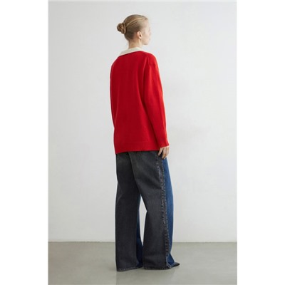 2637-633-610 свитер красный
